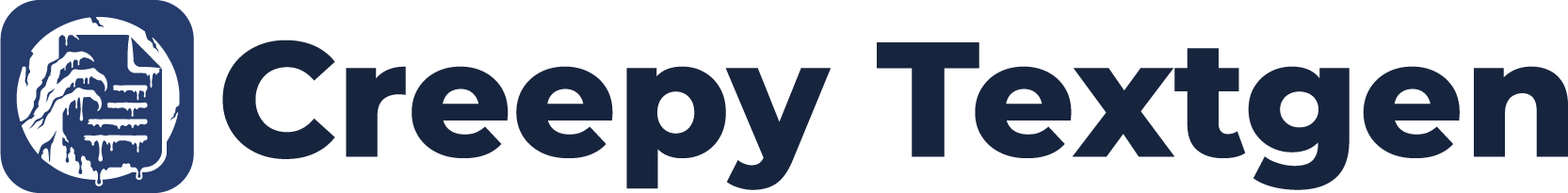 Creepy Textgen logo