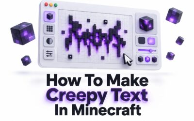 How to Make Creepy Text in Minecraft: Zalgo, Glitch & Cursed Text Guide